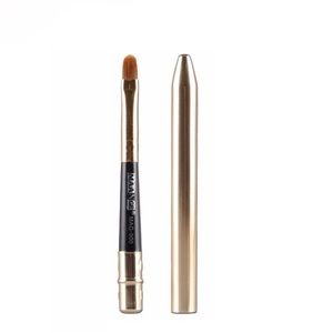 NEW Gold Covered Travel Lip Brush
